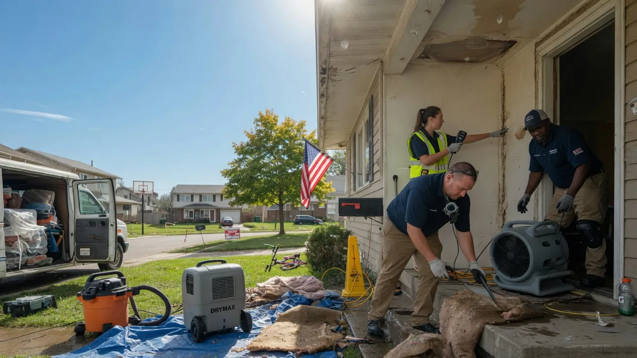 Water Damage Restoration in Holyrood, KS near me